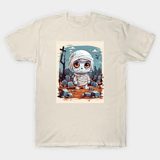 Cute Halloween Mummy T-Shirt